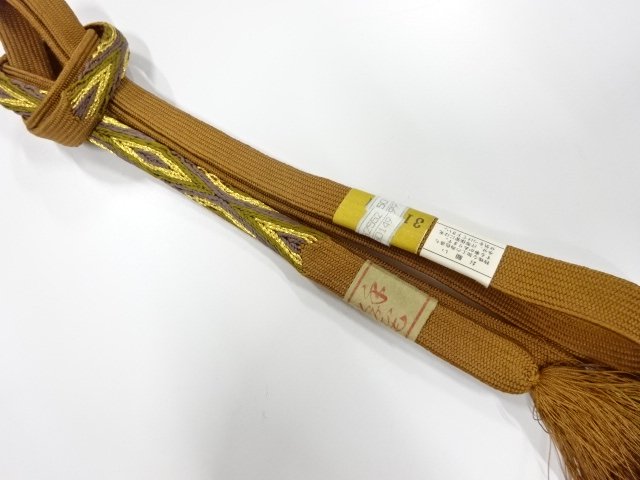 JAPANESE KIMONO / UNUSED Tegumi obijime